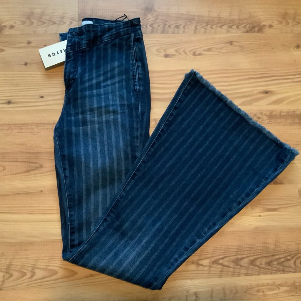 New New New  Stripped Bellbottoms